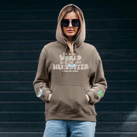 World &amp; Hereafter Hoodie – Earth Brown Edition
